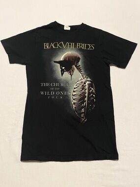 Black Veil Brides 2013 The Church Of The Wild Ones Tour Tee Shirt Small